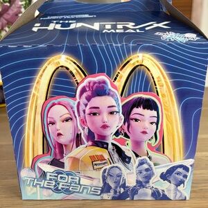 2026 collectible McDonald’s'Huntrix Meal' Box